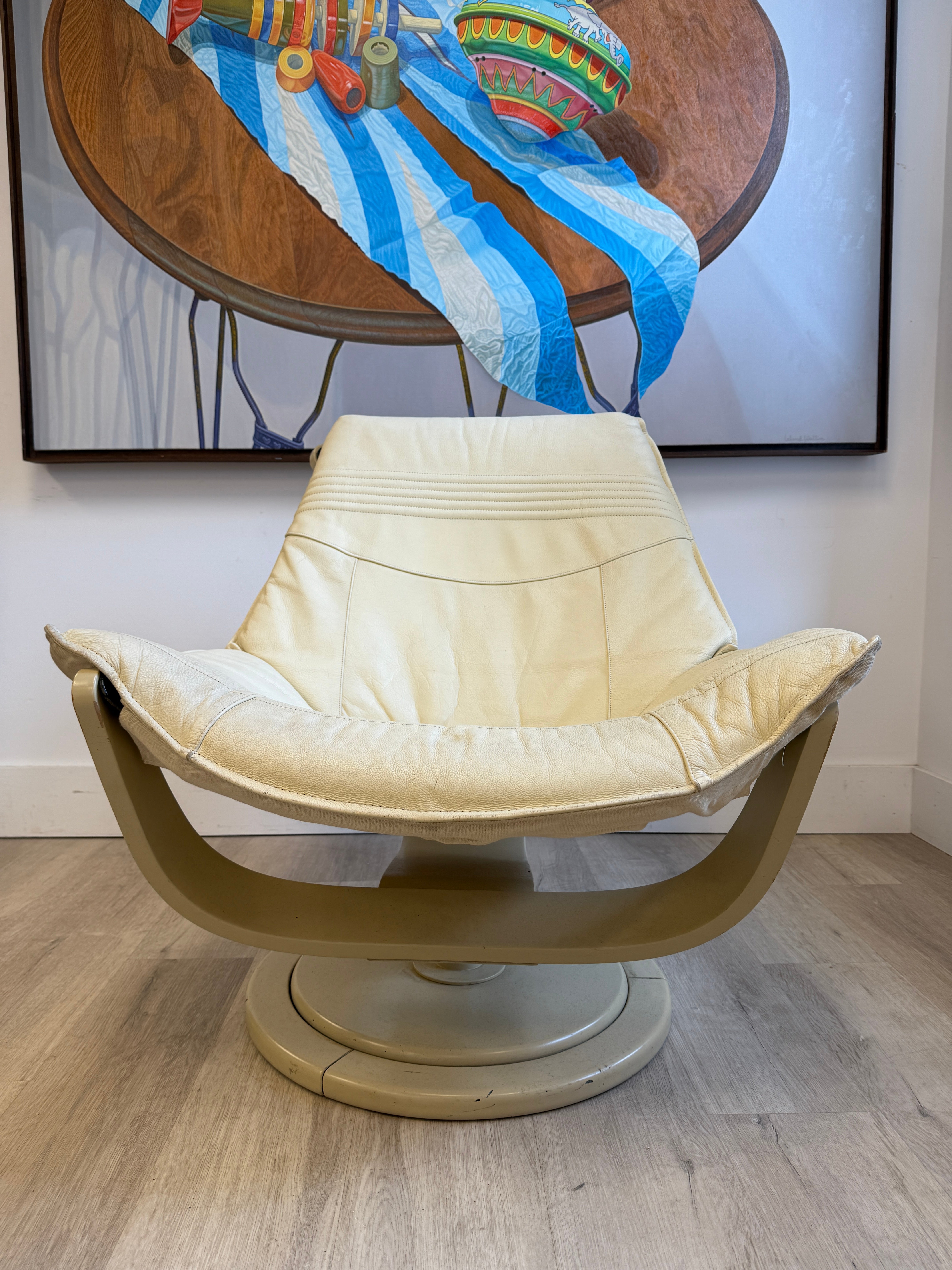 1970's Nelo Sweden Flight High Chair HALF DOWN | Into The Void