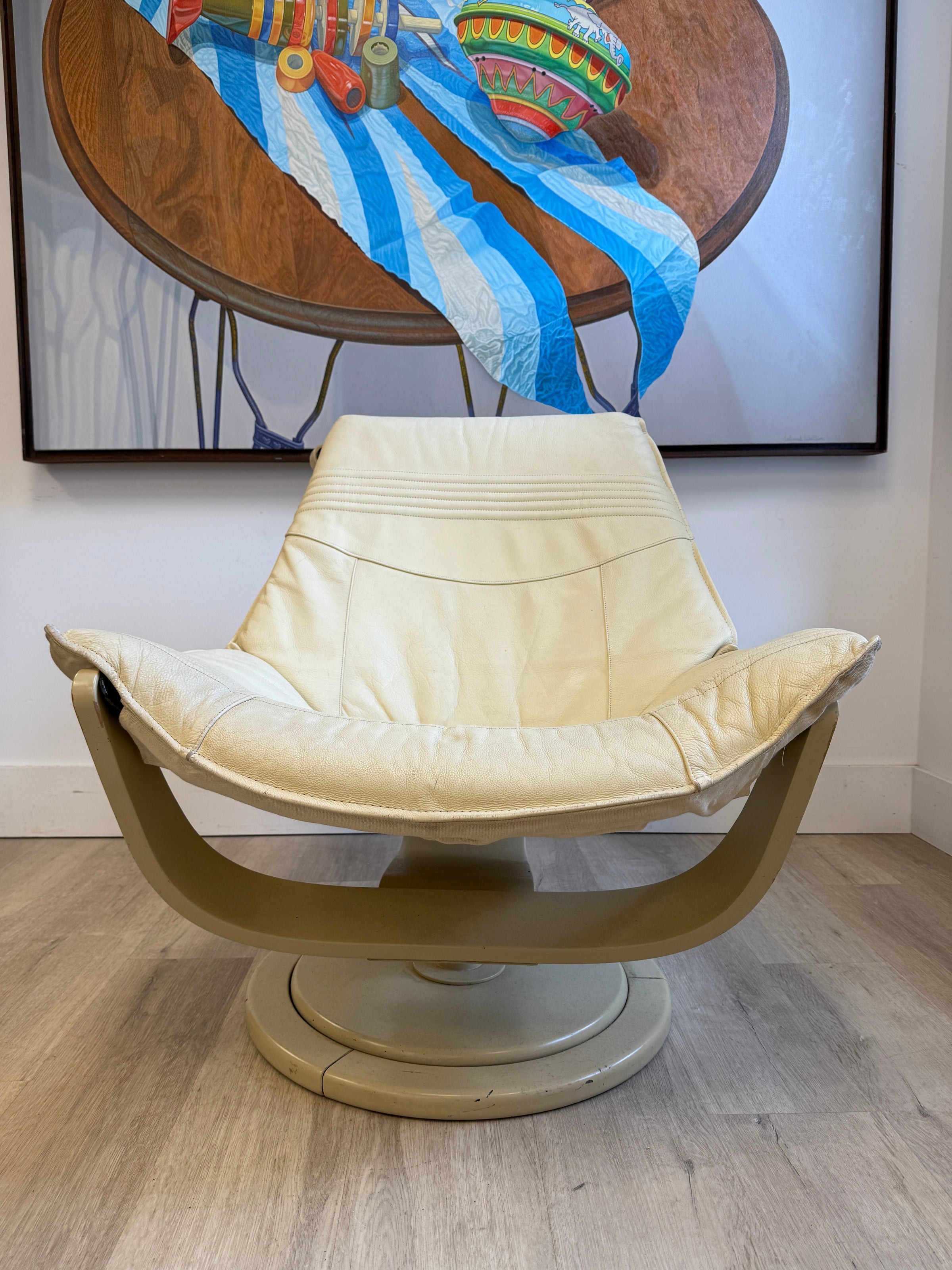 1970's Nelo Sweden Flight High Chair HALF DOWN | Into The Void